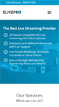 Mobile Screenshot of elivepro.com